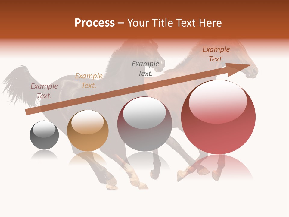 Red Young Run PowerPoint Template