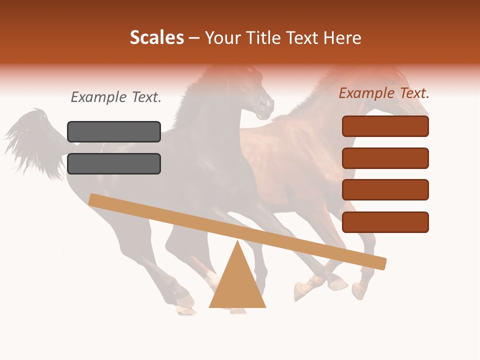 Red Young Run PowerPoint Template