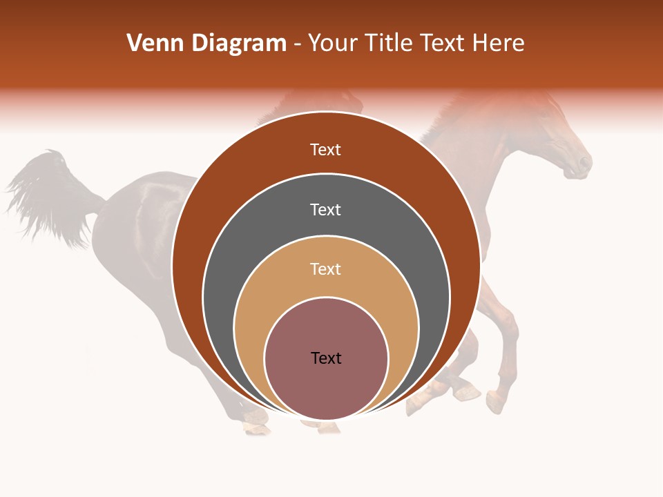 Red Young Run PowerPoint Template