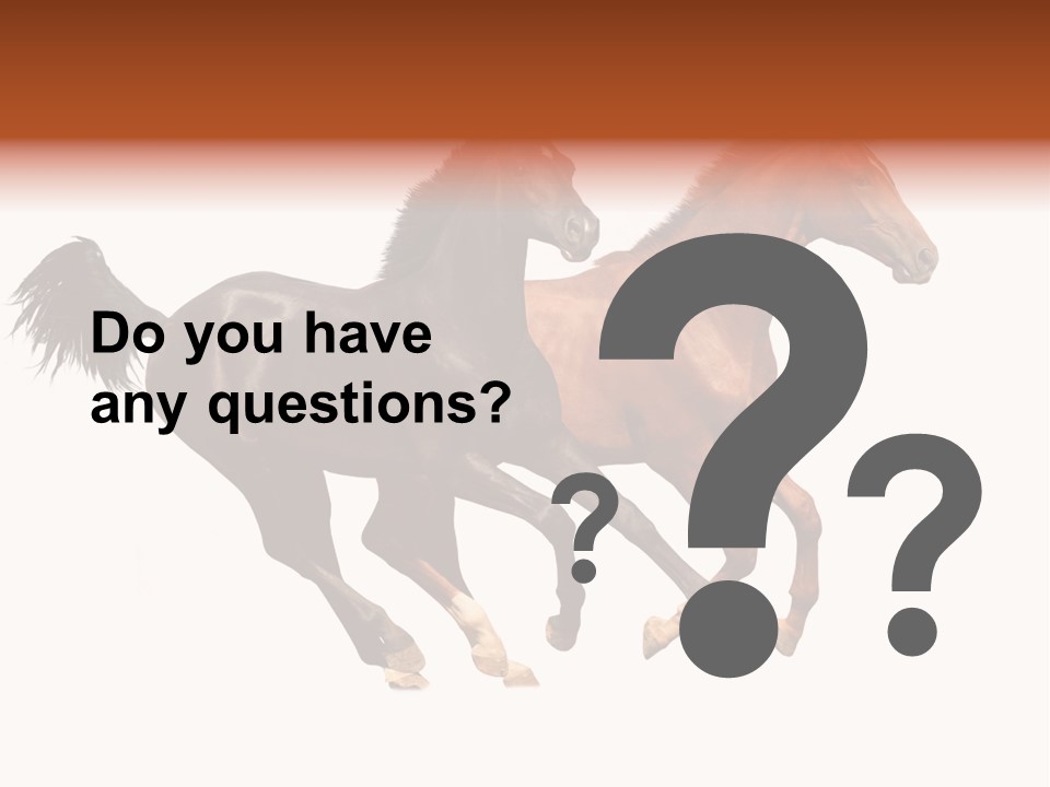 Red Young Run PowerPoint Template