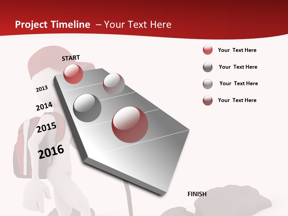 Height Sport Vacations PowerPoint Template