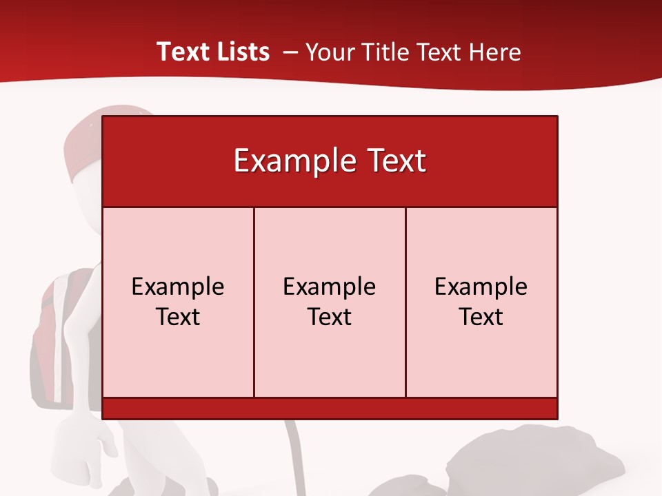 Height Sport Vacations PowerPoint Template