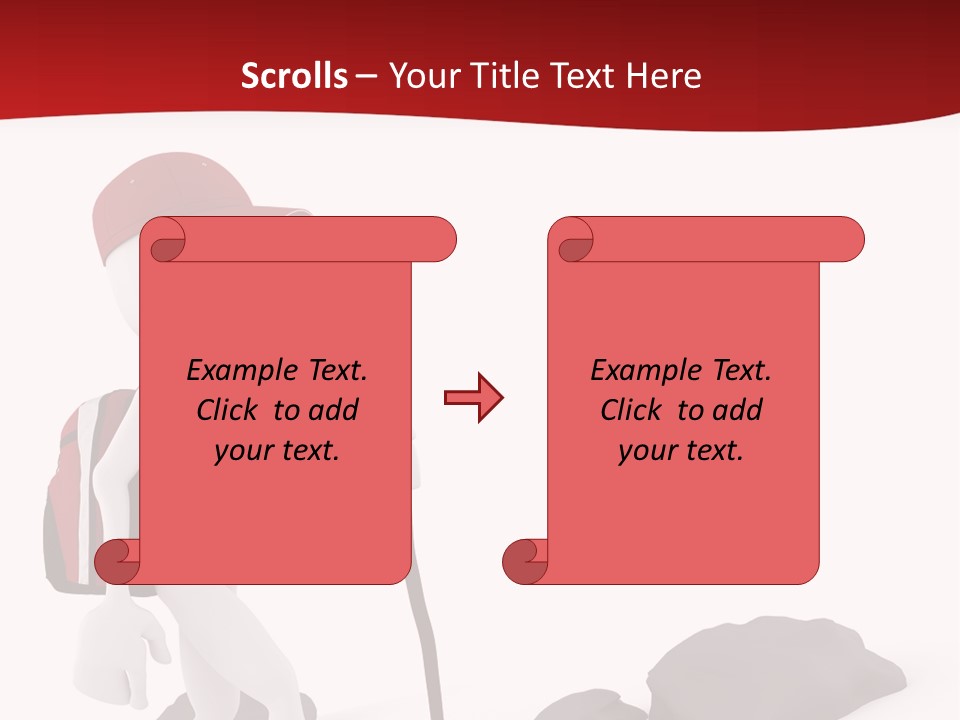 Height Sport Vacations PowerPoint Template