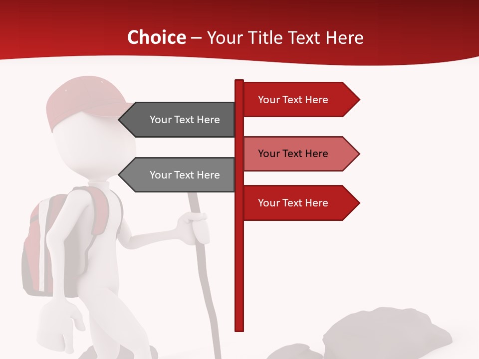 Height Sport Vacations PowerPoint Template