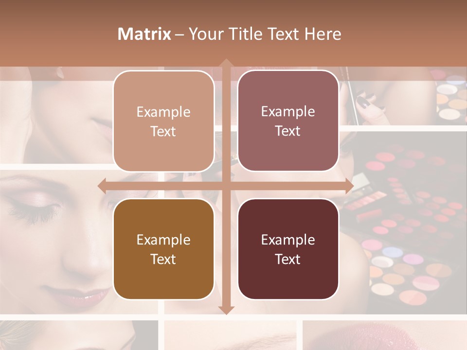 Beauty Collage PowerPoint Template