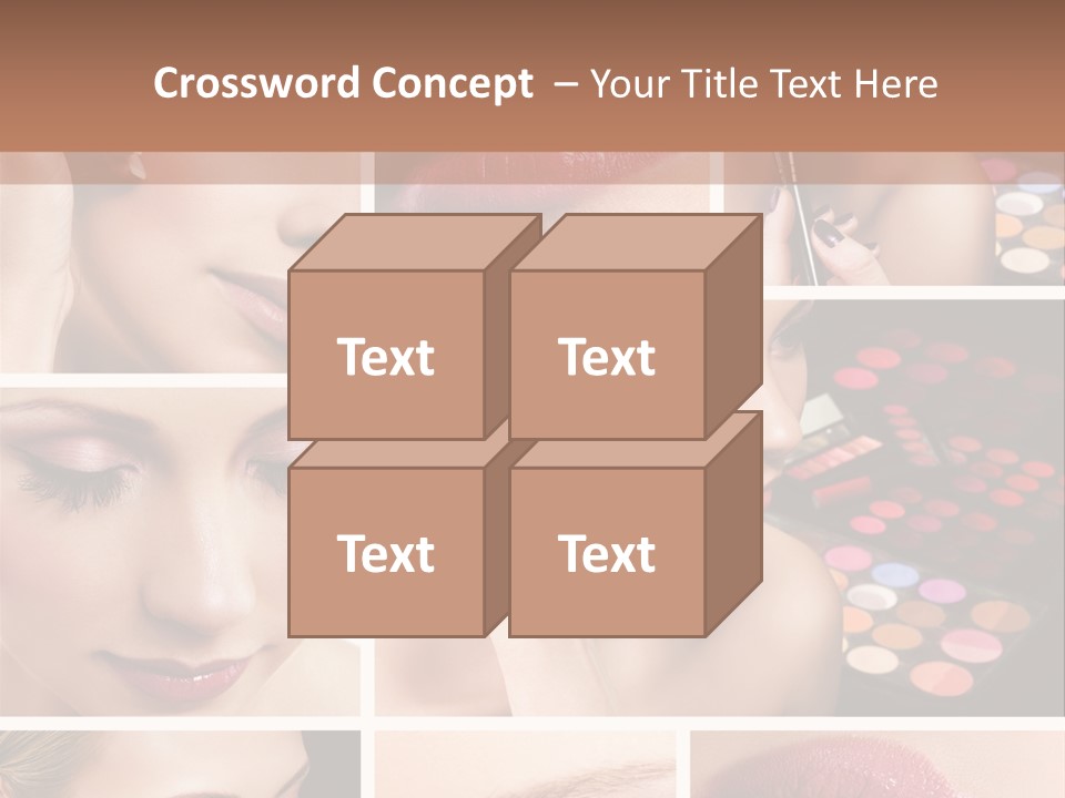 Beauty Collage PowerPoint Template