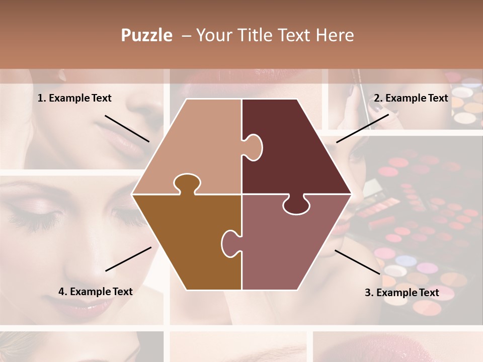 Beauty Collage PowerPoint Template