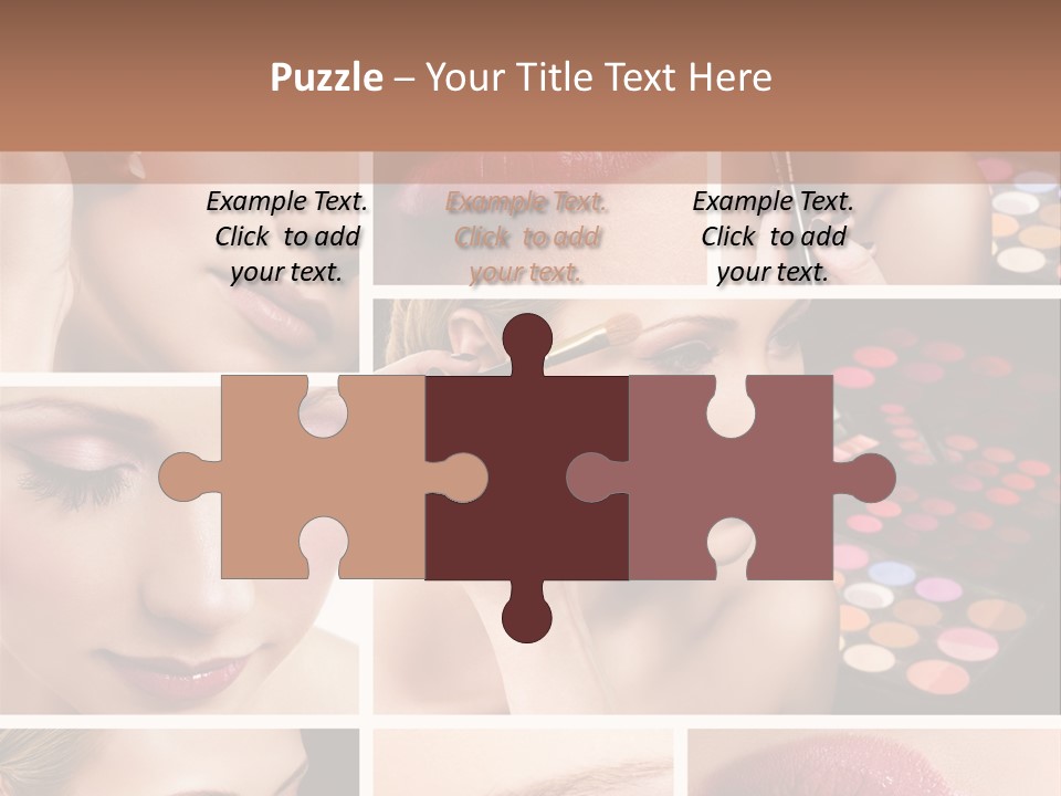 Beauty Collage PowerPoint Template