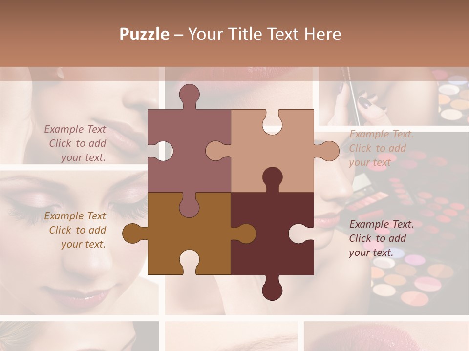 Beauty Collage PowerPoint Template