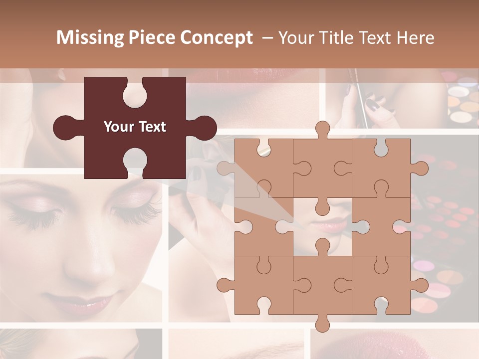 Beauty Collage PowerPoint Template