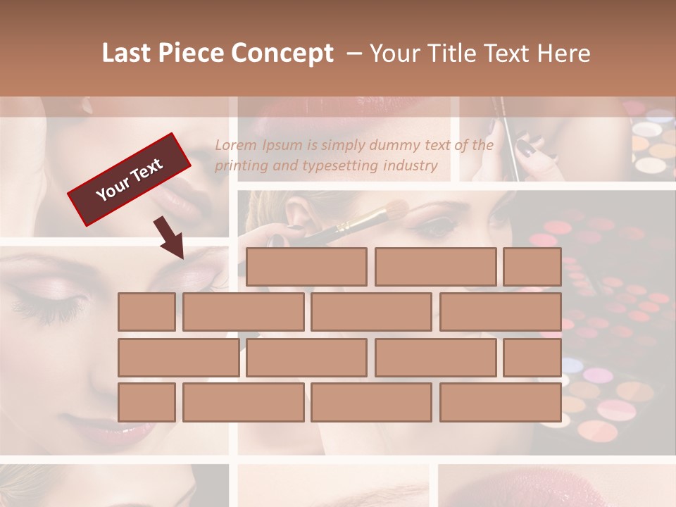 Beauty Collage PowerPoint Template