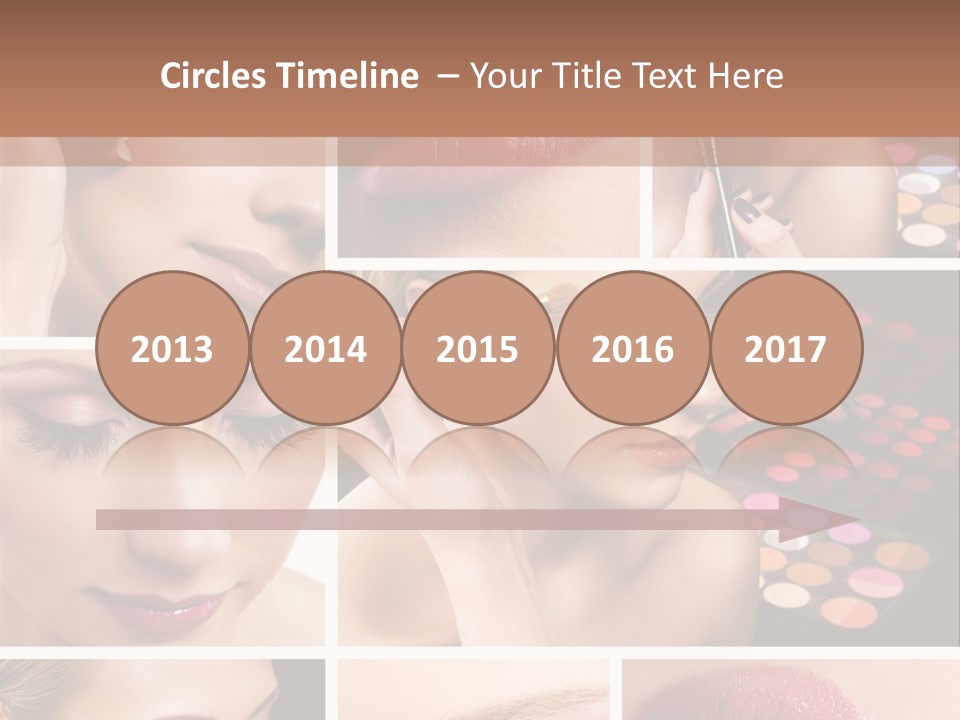 Beauty Collage PowerPoint Template