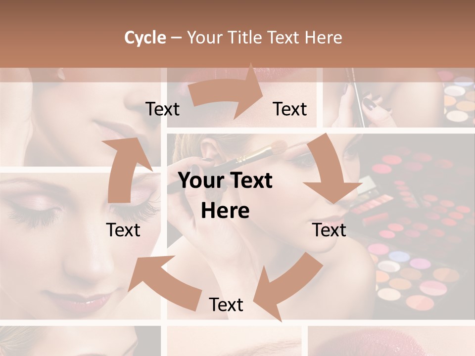 Beauty Collage PowerPoint Template