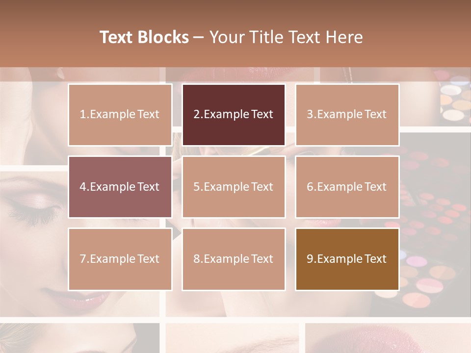 Beauty Collage PowerPoint Template