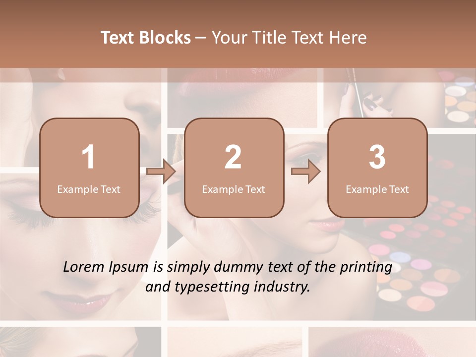 Beauty Collage PowerPoint Template