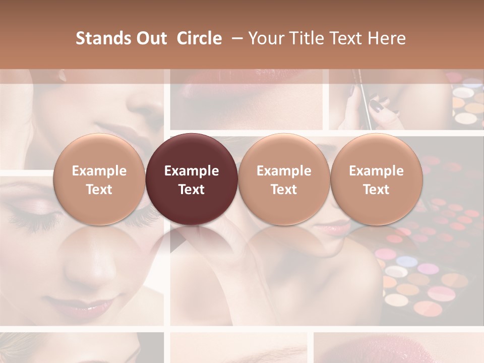 Beauty Collage PowerPoint Template