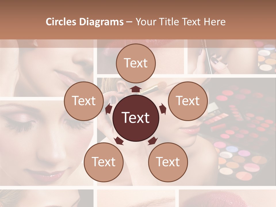 Beauty Collage PowerPoint Template
