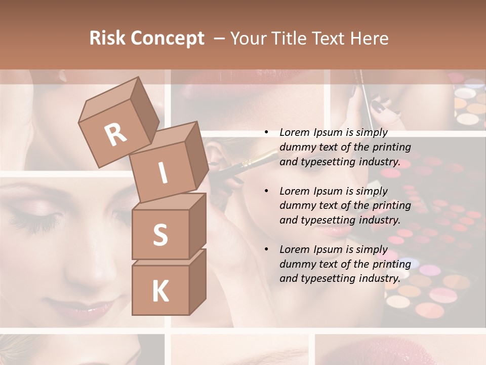 Beauty Collage PowerPoint Template