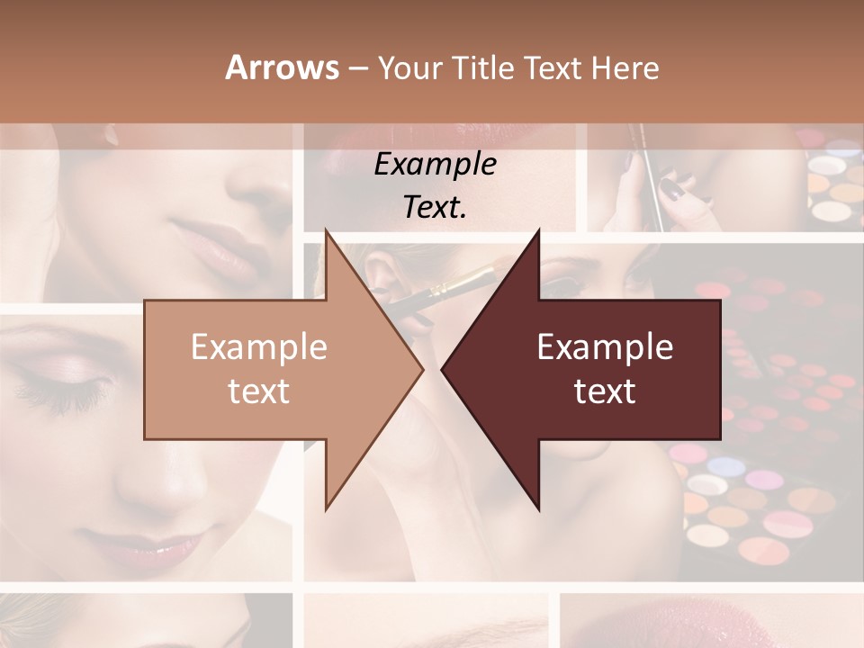 Beauty Collage PowerPoint Template