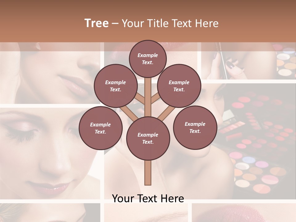 Beauty Collage PowerPoint Template