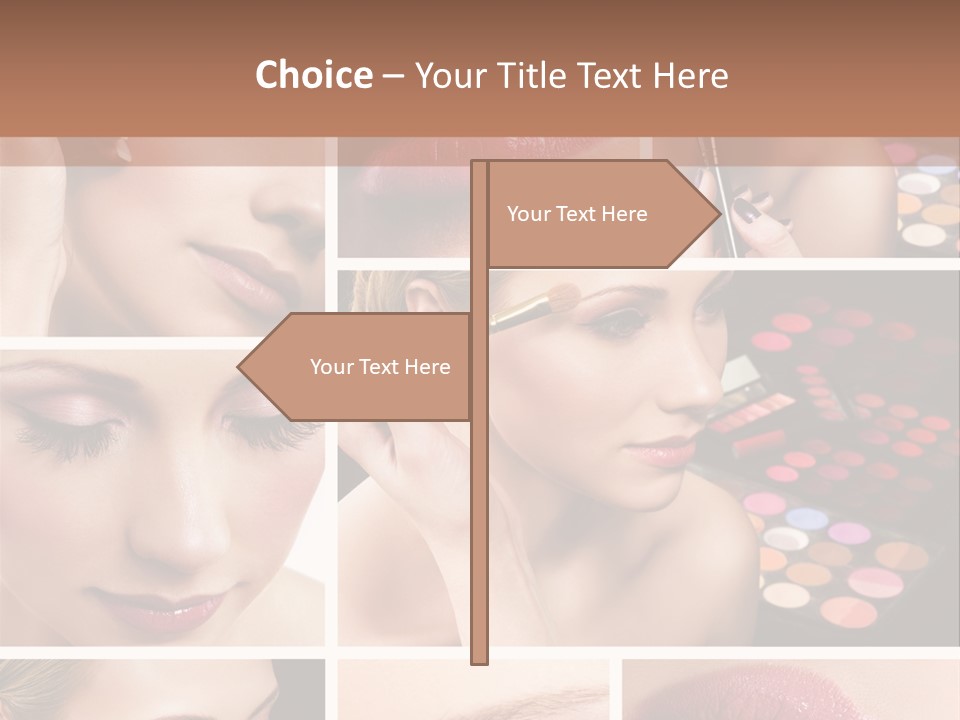 Beauty Collage PowerPoint Template