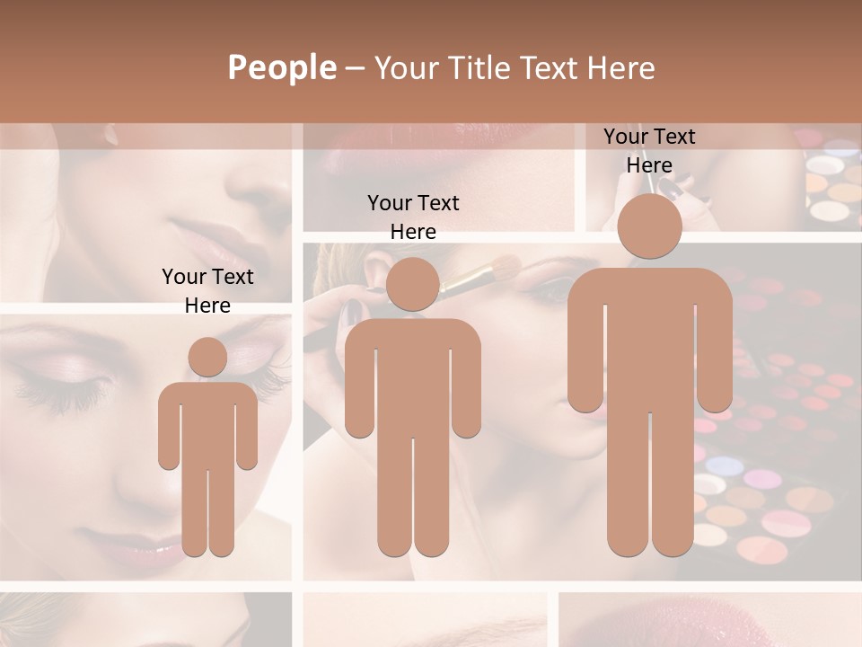 Beauty Collage PowerPoint Template