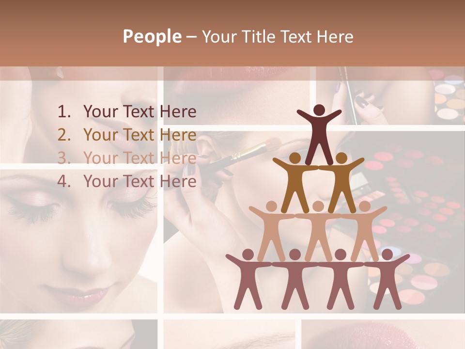 Beauty Collage PowerPoint Template