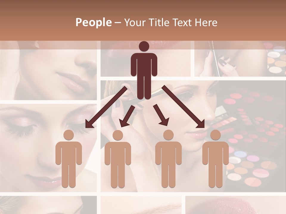 Beauty Collage PowerPoint Template