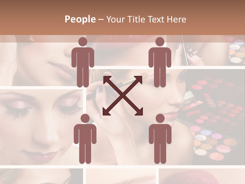 Beauty Collage PowerPoint Template