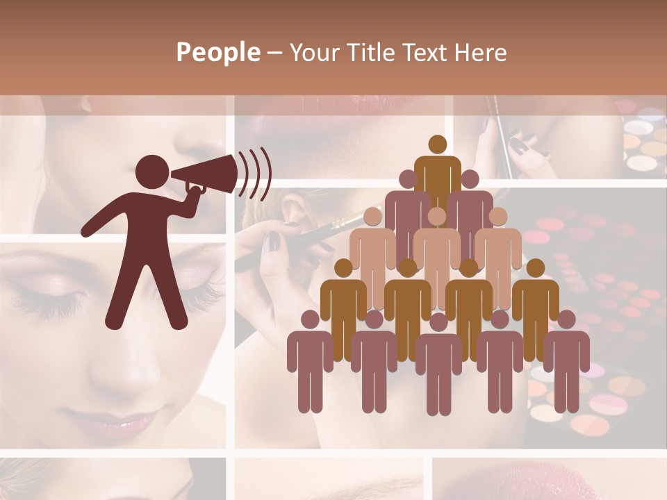 Beauty Collage PowerPoint Template