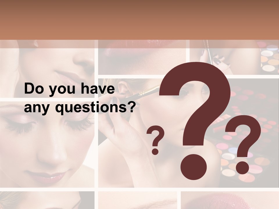 Beauty Collage PowerPoint Template