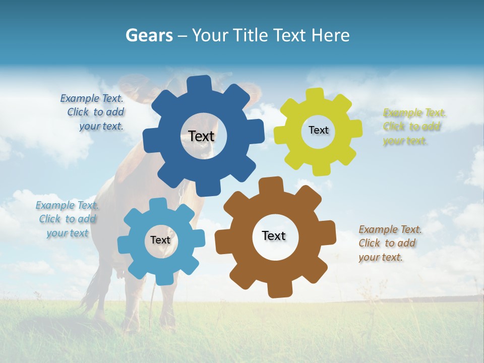 Farmland One Brown PowerPoint Template