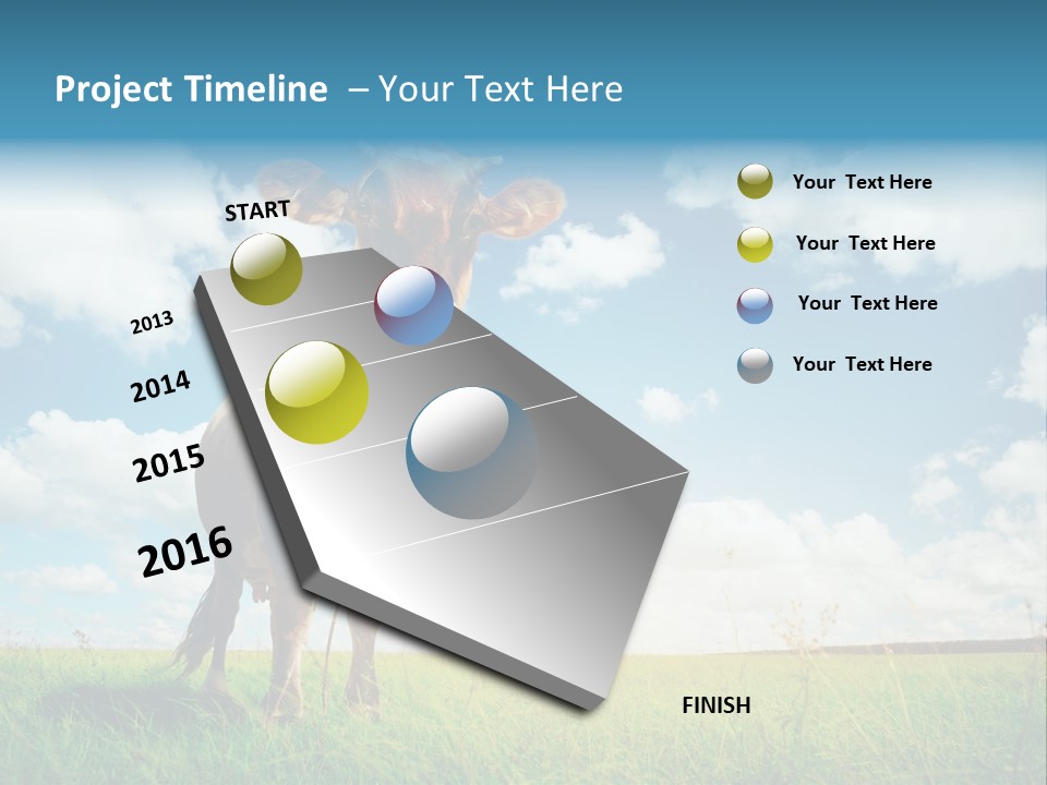 Farmland One Brown PowerPoint Template