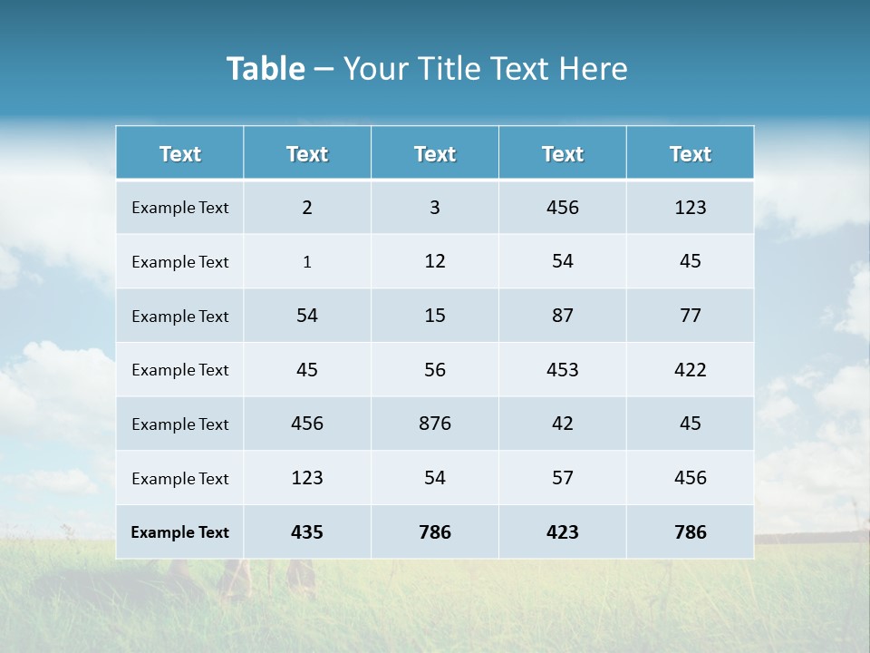 Farmland One Brown PowerPoint Template