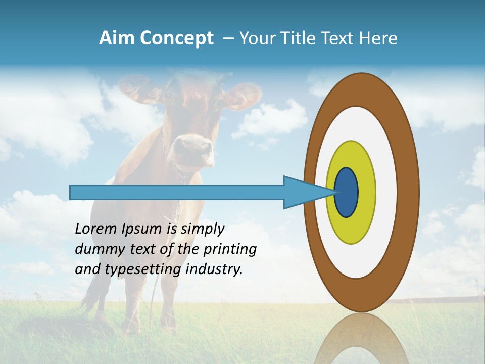 Farmland One Brown PowerPoint Template