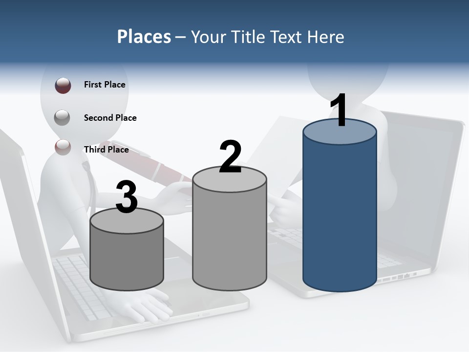 Career Meeting Finance PowerPoint Template