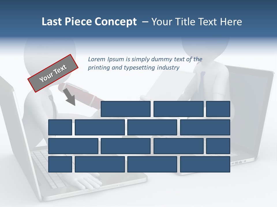 Career Meeting Finance PowerPoint Template