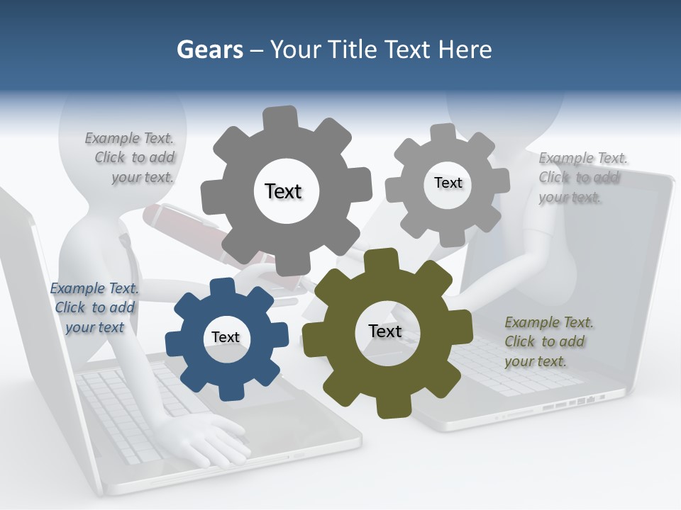 Career Meeting Finance PowerPoint Template