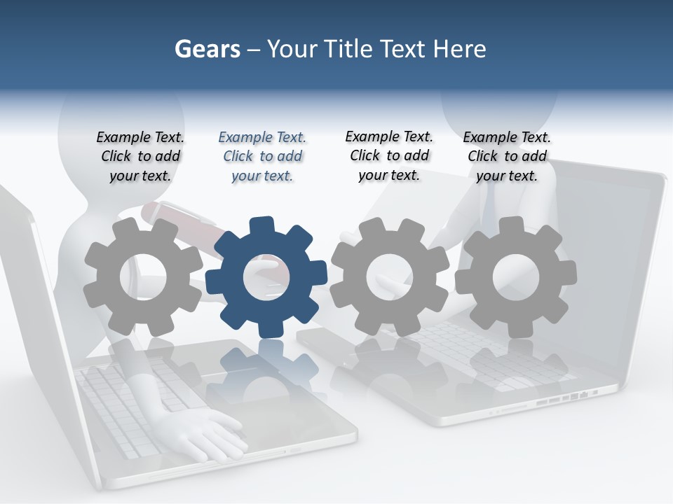 Career Meeting Finance PowerPoint Template