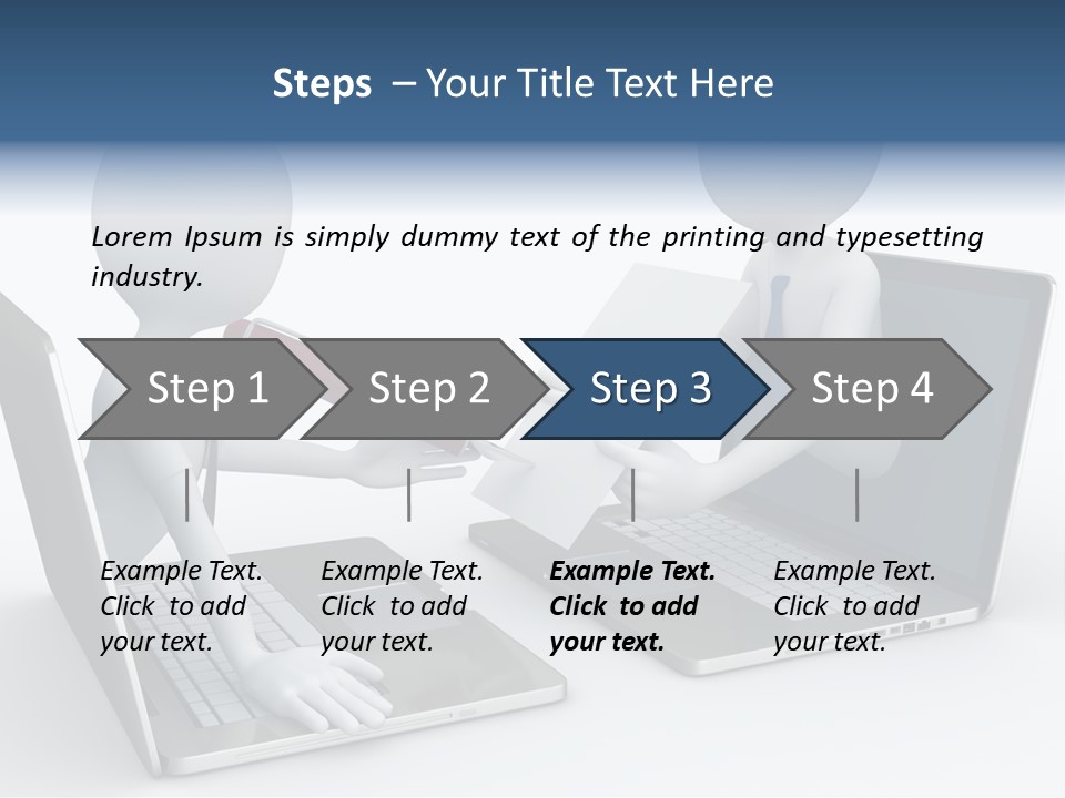 Career Meeting Finance PowerPoint Template