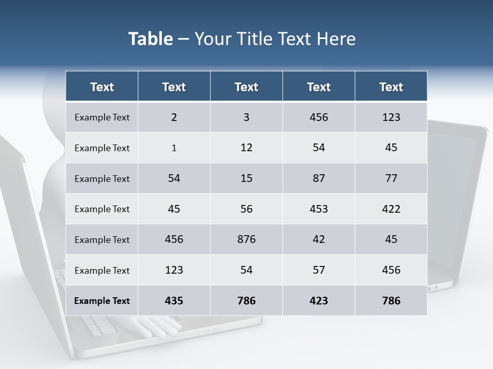 Career Meeting Finance PowerPoint Template