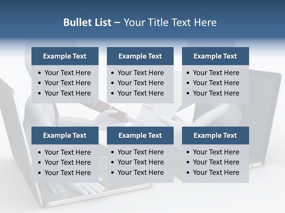 Career Meeting Finance PowerPoint Template