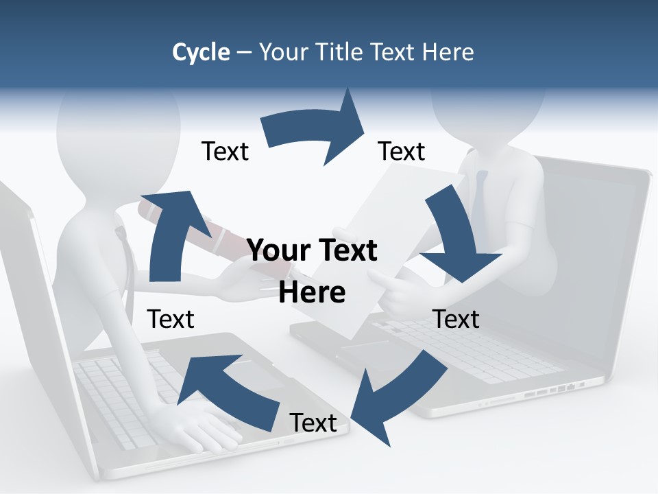 Career Meeting Finance PowerPoint Template