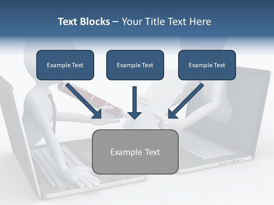 Career Meeting Finance PowerPoint Template