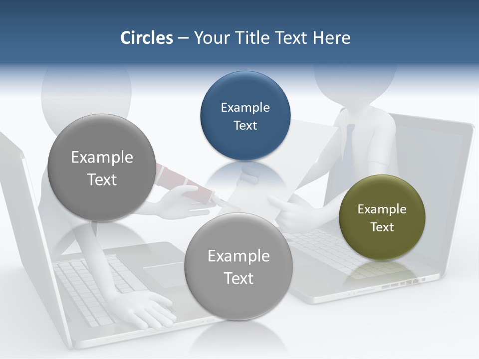 Career Meeting Finance PowerPoint Template