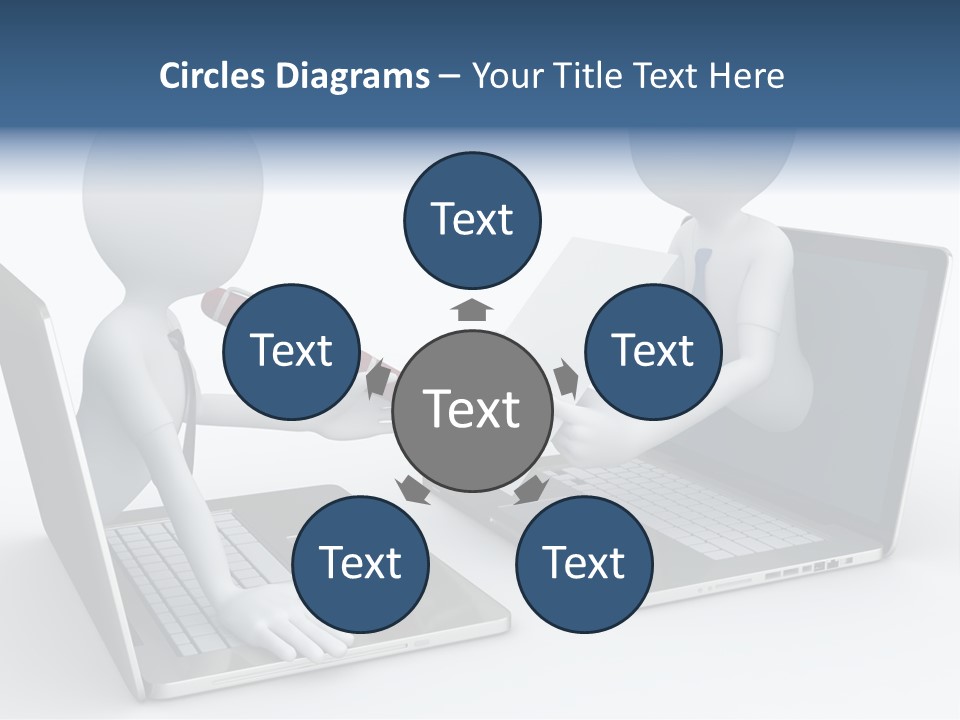 Career Meeting Finance PowerPoint Template