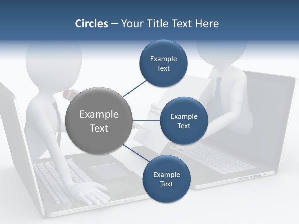 Career Meeting Finance PowerPoint Template