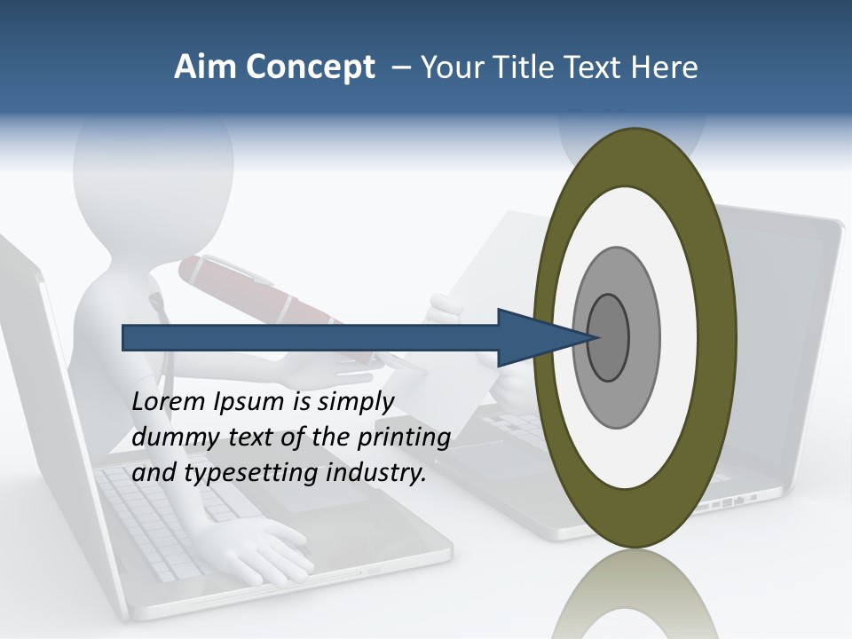 Career Meeting Finance PowerPoint Template