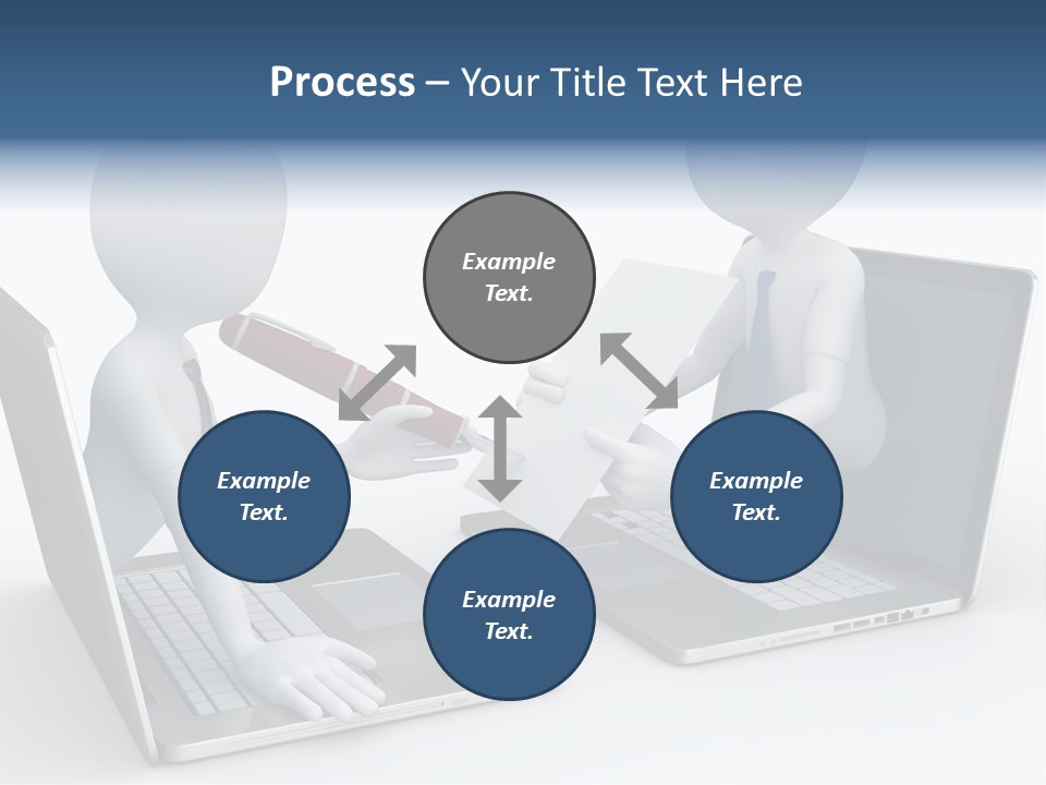 Career Meeting Finance PowerPoint Template