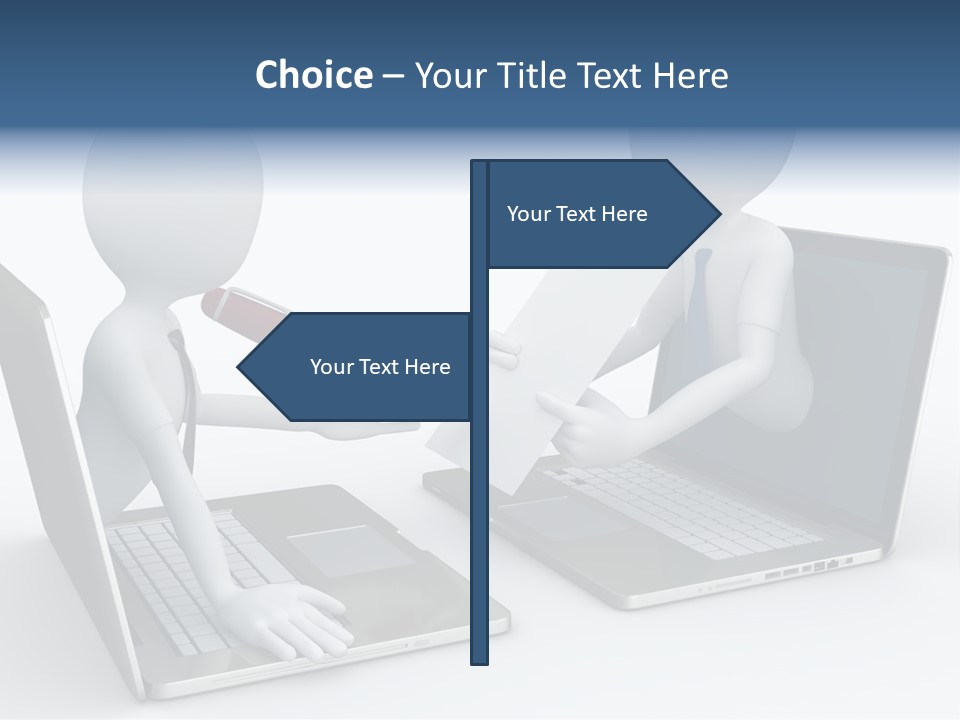 Career Meeting Finance PowerPoint Template